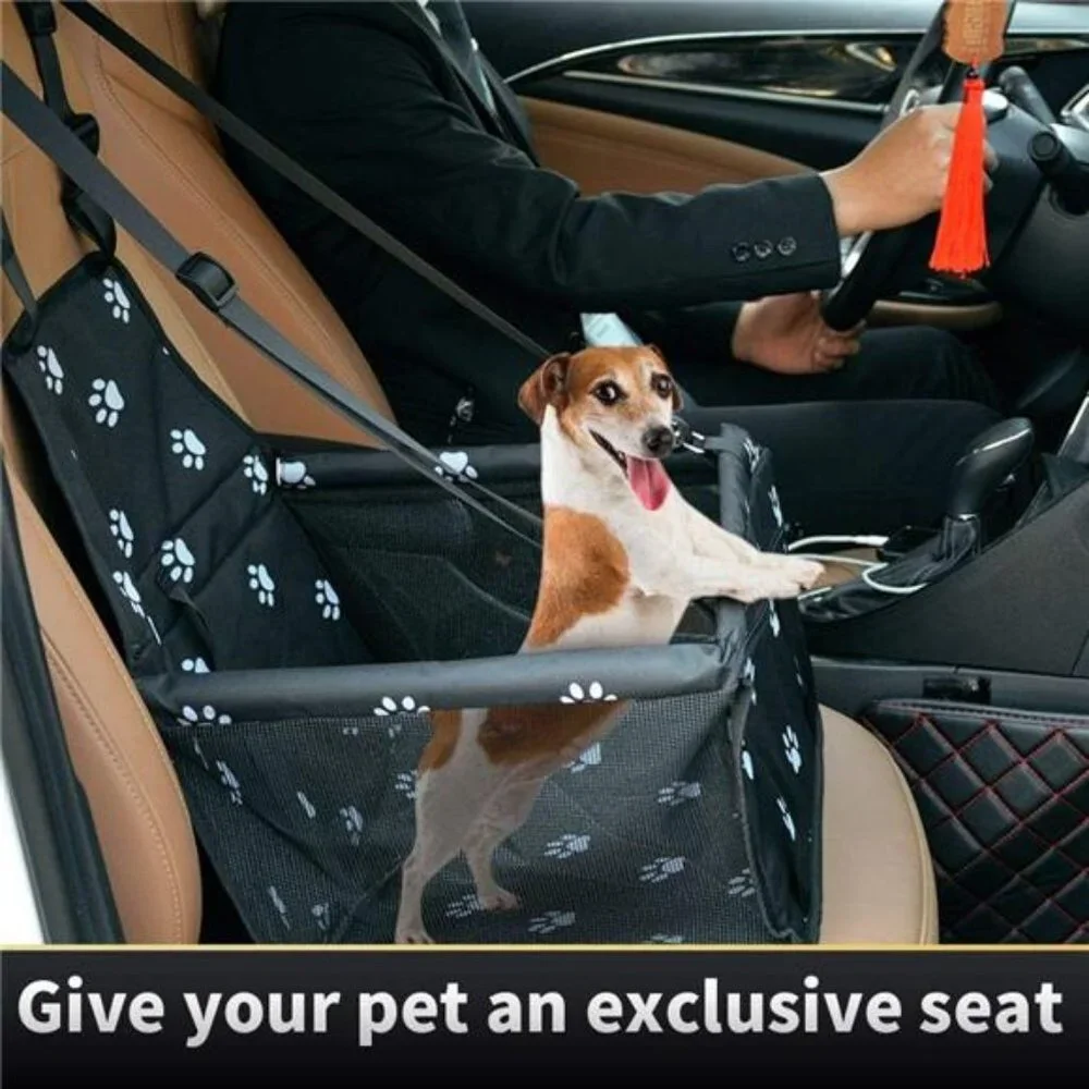 Dog Car Seat Puppy Portable Pet Booster Car Seat, Perfect for Small Pets